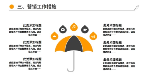 营销策划方案创业融资通用PPT模板