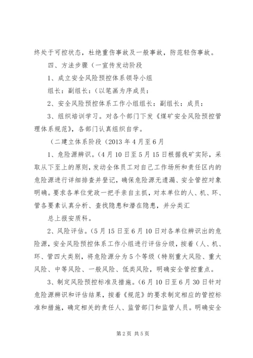 风险预控实施方案 (5).docx