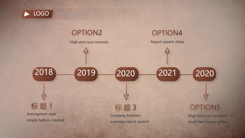 复古欧式风格工作总结商务PPT