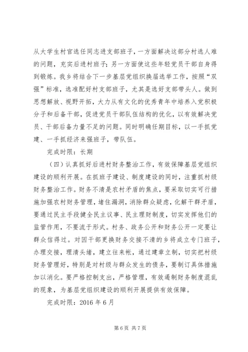 乡镇基层党组织建设实施方案.docx