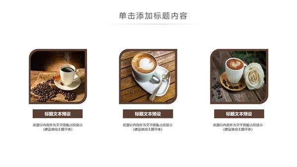 美味下午茶西餐厅休闲咖啡厅介绍咖啡介绍PPT模板