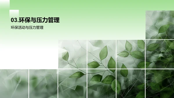 环保生活在压力管理中的作用