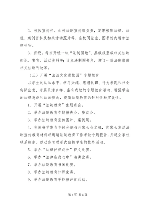 法治文化进校园学习心得_1.docx