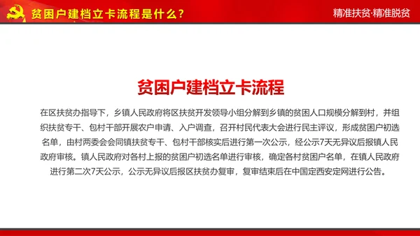 完整内容精准扶贫精准脱贫扶贫开发PPT