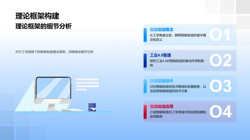 智能制造答辩报告PPT模板