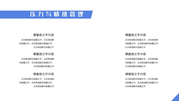 职业培训压力与情绪管理通用PPT模板