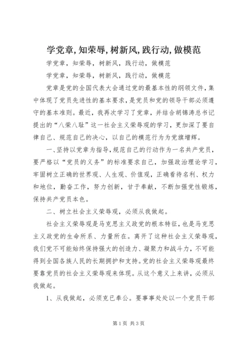 学党章,知荣辱,树新风,践行动,做模范 (4).docx