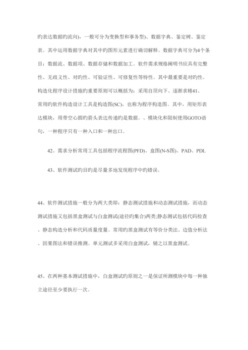 2023年计算机二级Access考前冲刺必看知识点.docx