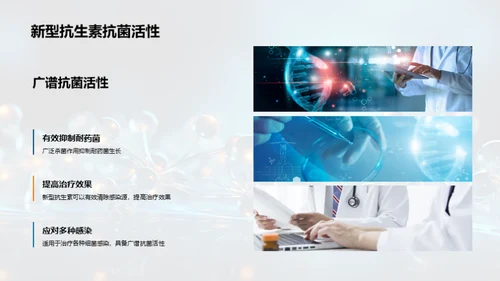 新抗生素：研发与应用