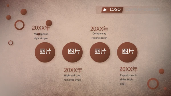 复古欧式风格工作总结商务PPT