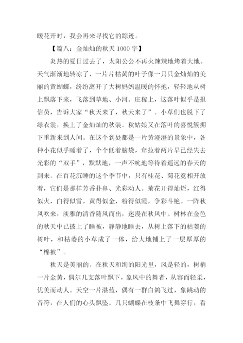 关于写秋天的作文-1.docx