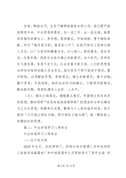 外出考察心得体会.docx