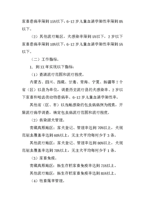 乡医院包虫病防治工作计划