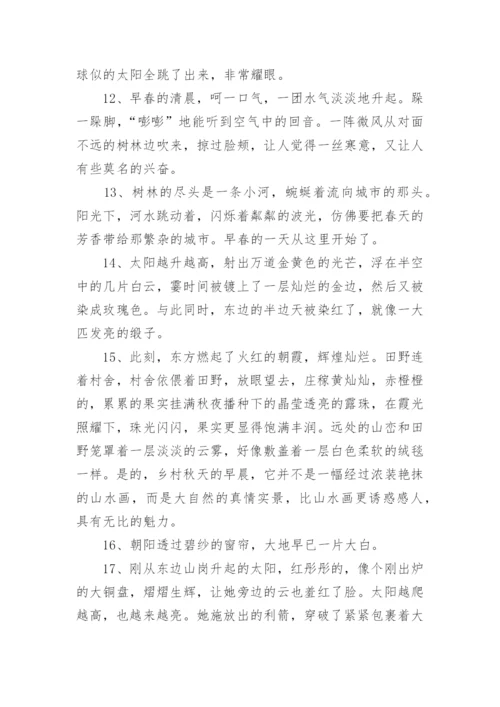 描写夏天优美句子.docx