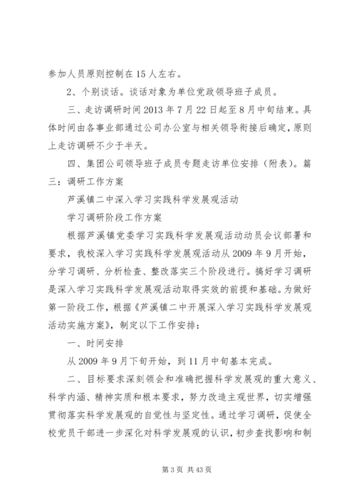 领导调研活动方案.docx