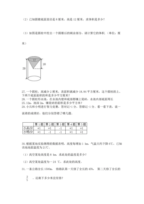 小升初数学应用题50道（有一套）.docx