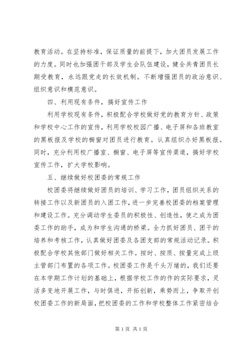 学校团委工作计划 (42).docx