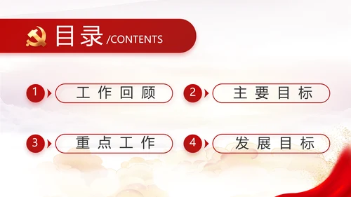 聚焦全国两会政府工作报告PPT