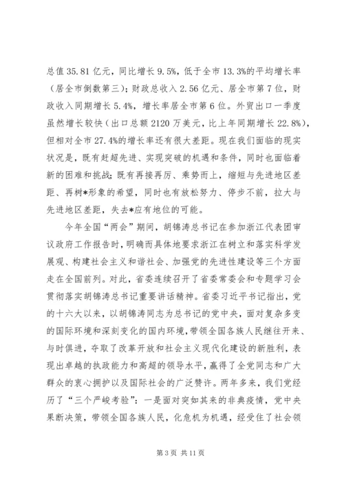 县优秀人才座谈会上的讲话.docx