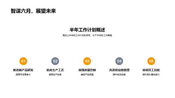 化学研发半年回顾与展望