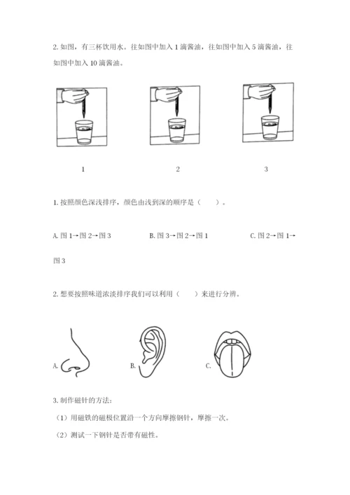 教科版小学科学二年级下册 期末测试卷及参考答案【达标题】.docx