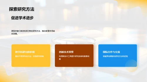 探索教育研究方法