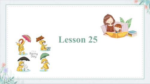 Unit 5 July is the seventh month Lesson 25 - Lesso