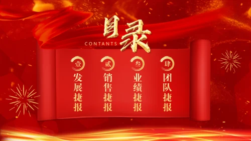 业绩喜报，业绩战报通用PPT模板