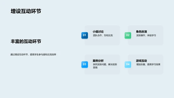 教学模式创新报告PPT模板