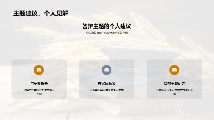 农学答辩全攻略