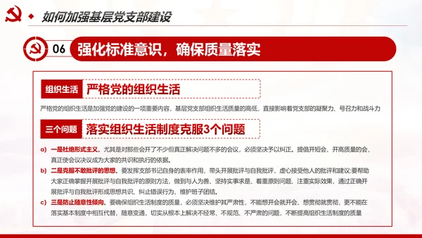 2020党政机关基层党支部党建工作报告述职述廉PPT