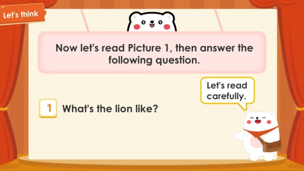 Unit 1 The lion and the mouse Period1（课件(共49张PPT)