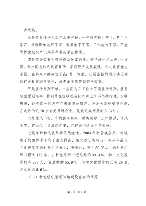 党组织建设问题思考.docx