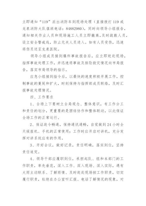 火灾爆炸事故应急预案.docx