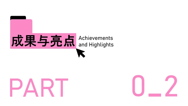 粉色简约年中工作汇报PPT模板