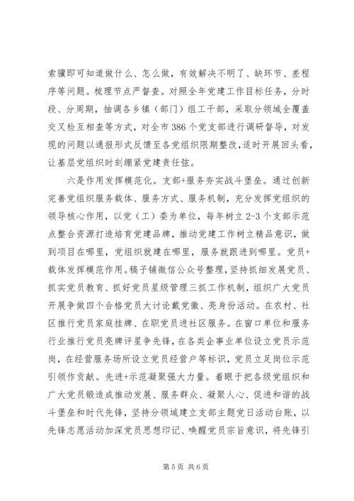 提升基层党建工作的“六化”水平.docx