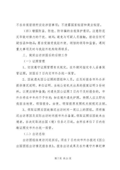 人民政府外事办公室工作总结.docx