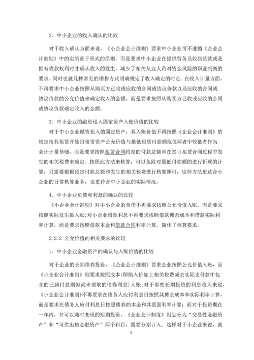 会计论文-小企业会计准则的出台.docx