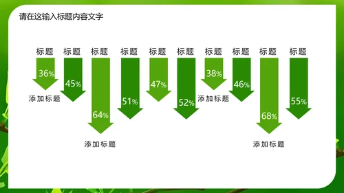万物苏醒成长嫩芽ppt动态模板