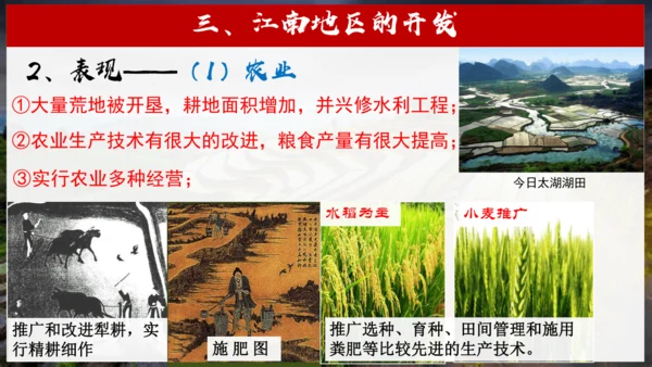 第18课 东晋南朝时期江南地区的开发  课件