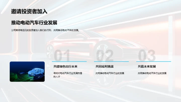 引领绿色未来：电动汽车之路