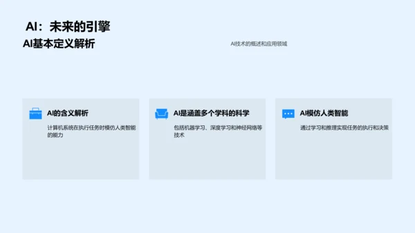 AI技术解码PPT模板