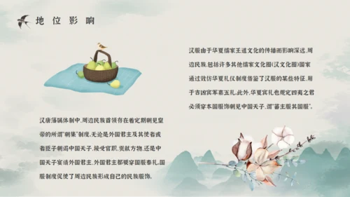 汉服文化知识宣传通用PPT课件模板