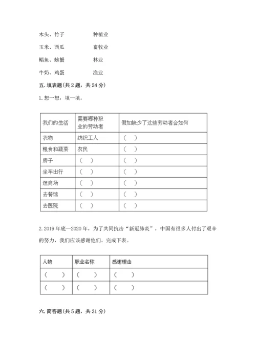 部编版四年级下册道德与法治《期末测试卷》及完整答案（各地真题）.docx