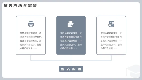 论文开题报告毕业答辩通用PPT模板