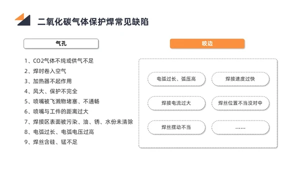 商务简约黑色橙色电焊工操作培训PPT课件