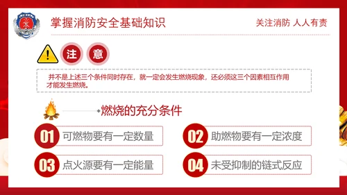 政府部门消防安全培训PPT模板