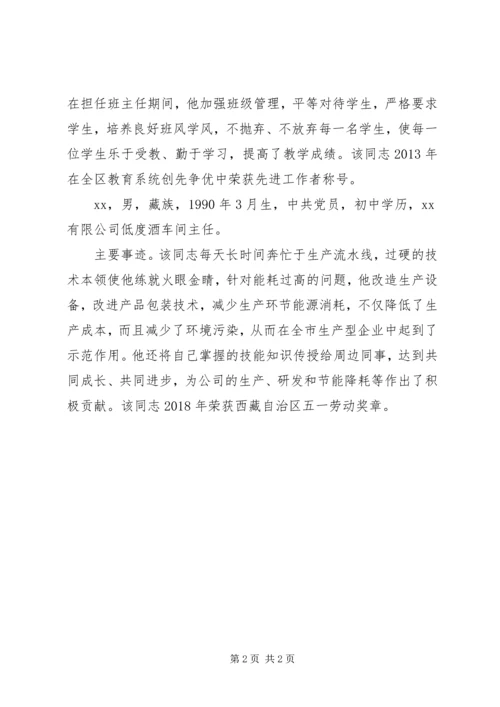 全国五一劳动奖章先进个人事迹材料.docx
