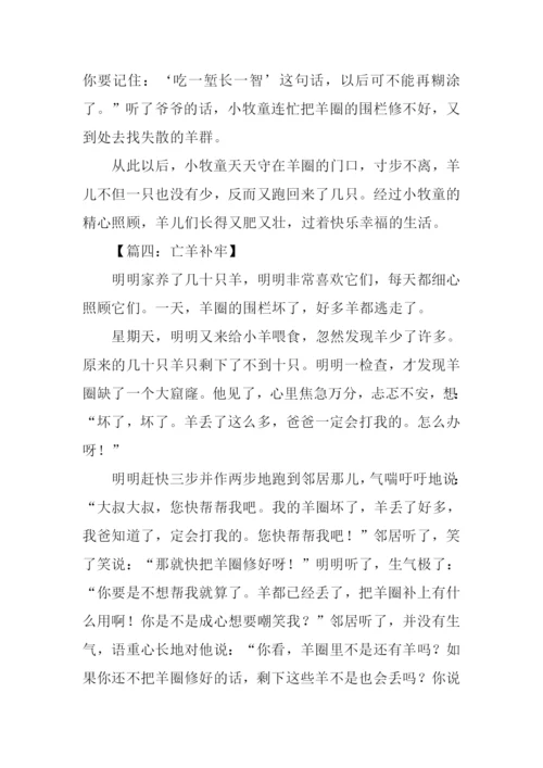 亡羊补牢的作文.docx