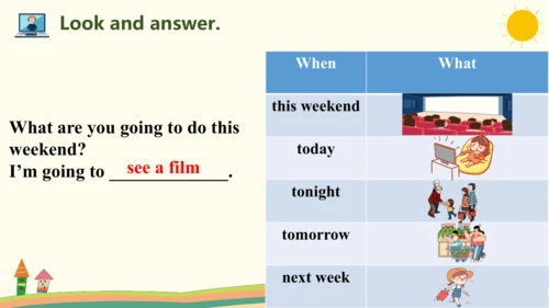 Unit 3 My weekend plan Part A   Let's learn & Make